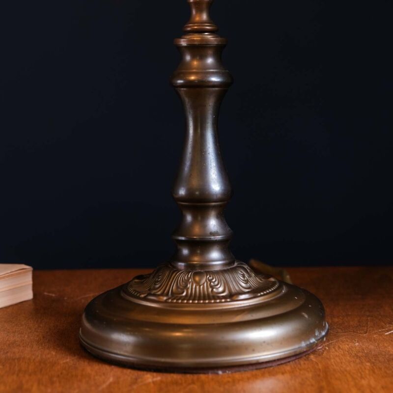 Vintage Bronz Masa Lambası KOZ8