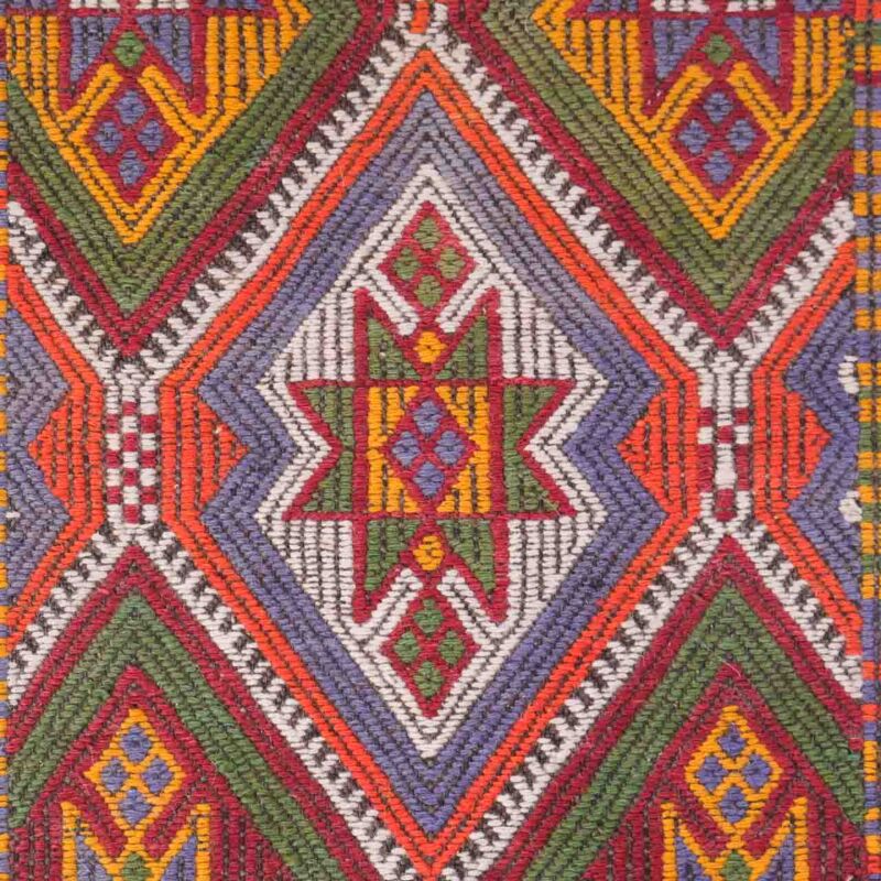 Vintage El Dokuma Kilim 204 NOR47