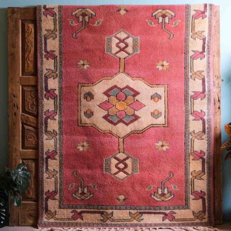 Vintage El Dokuma Milas Halı 181 - PER15