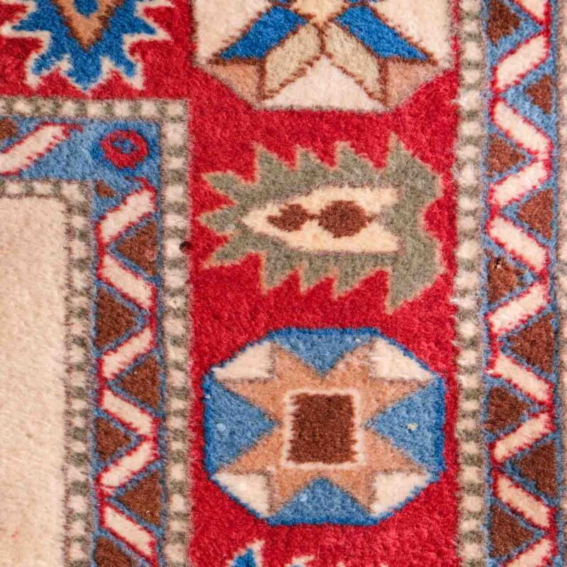 Vintage El Dokuma Yün Halı 224
