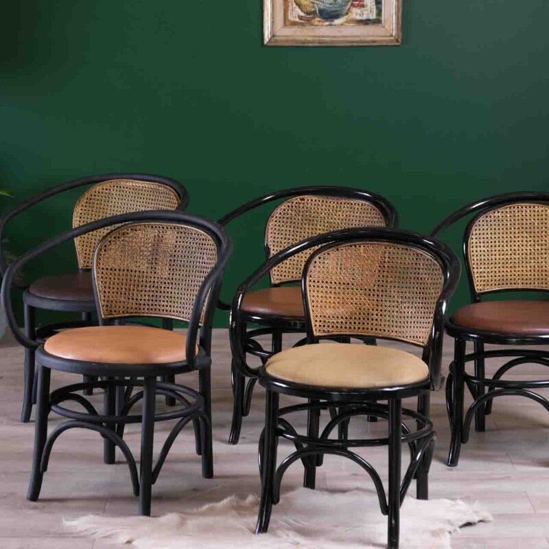 Vintage Hazeranli Thonet Sandalye THNT04
