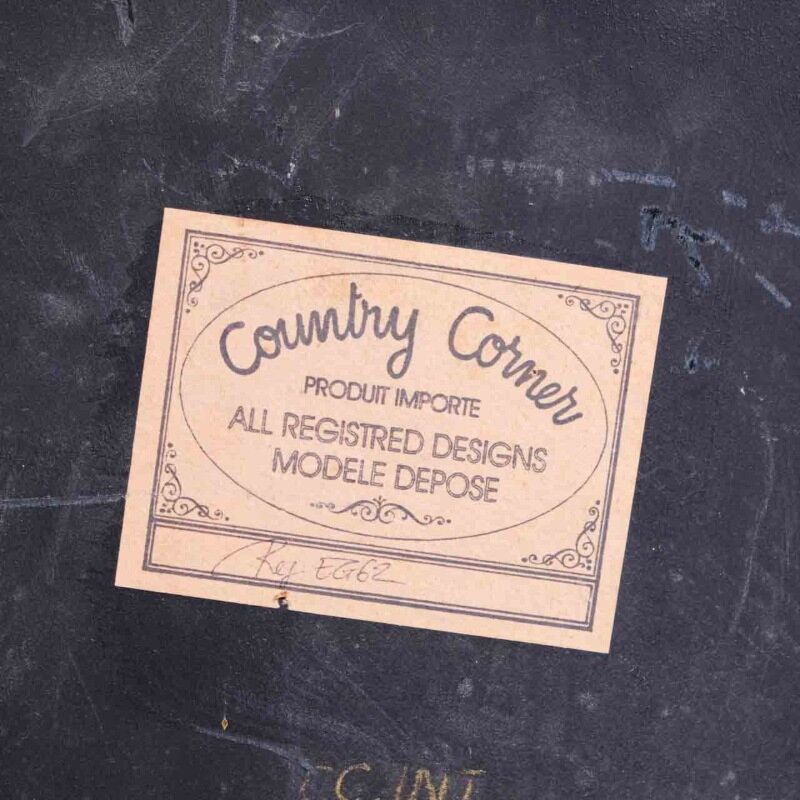 Vintage Kabartma Pano Country Corner YAZ10