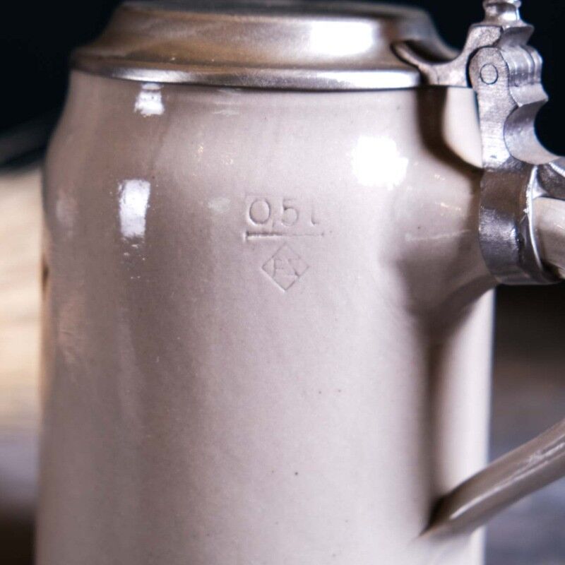Vintage Seramik Bira Bardağı HAN10