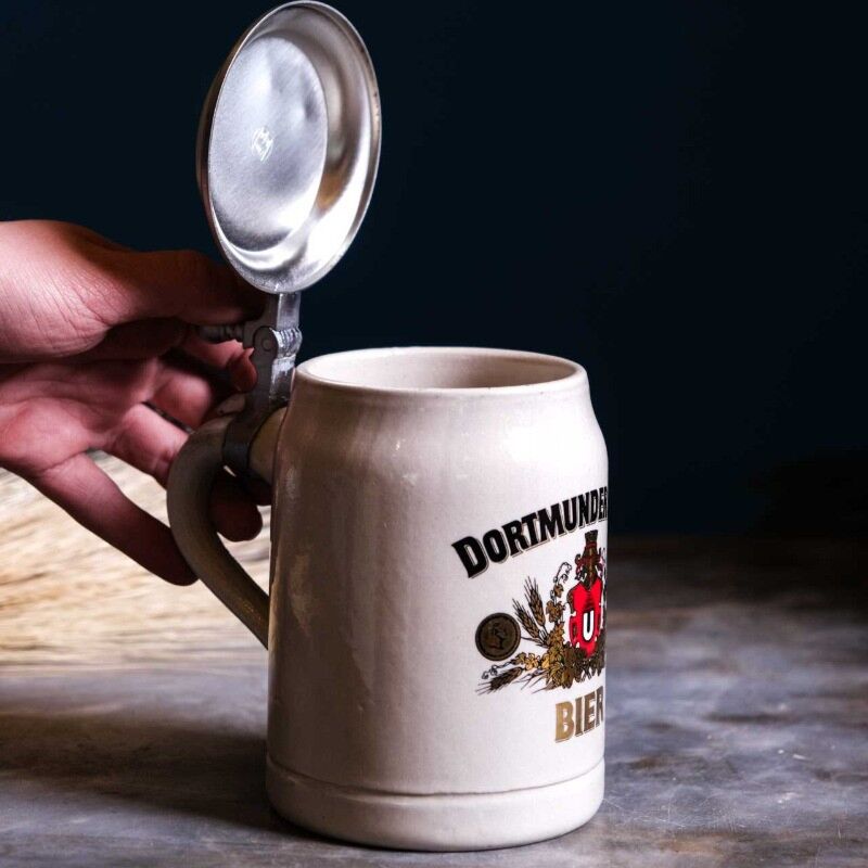 Vintage Seramik Bira Bardağı HAN10