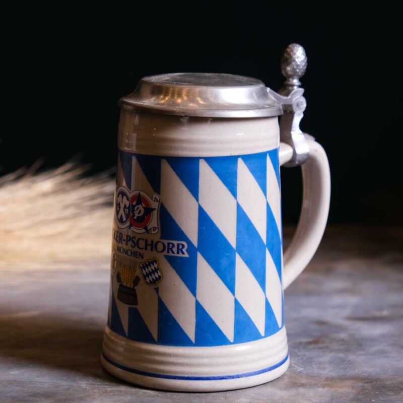 Vintage Seramik Bira Bardağı KOH10