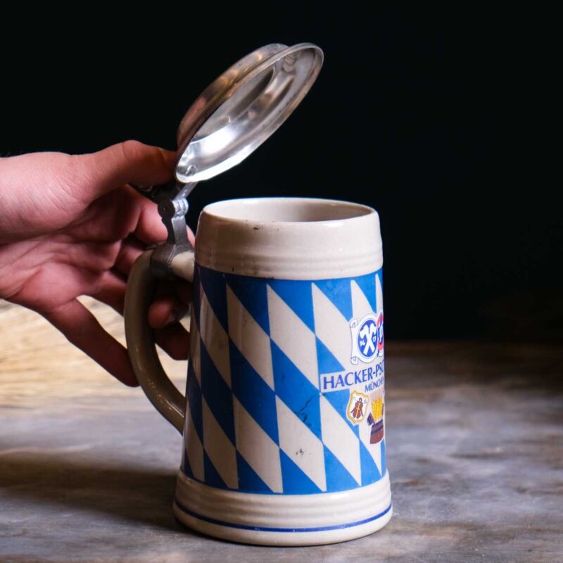 Vintage Seramik Bira Bardağı KOH10