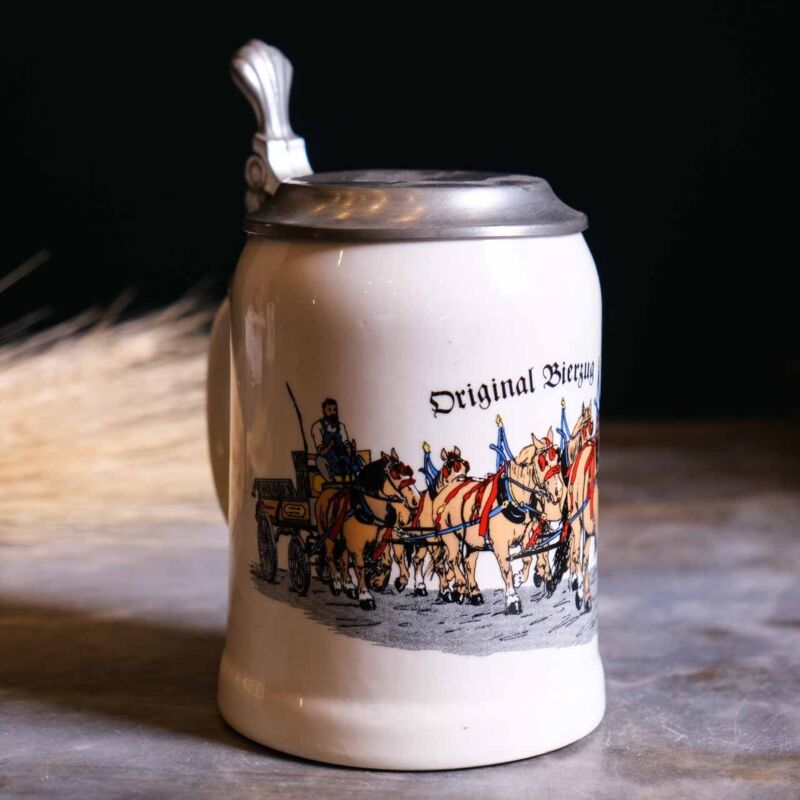 Vintage Seramik Bira Bardağı KOH5
