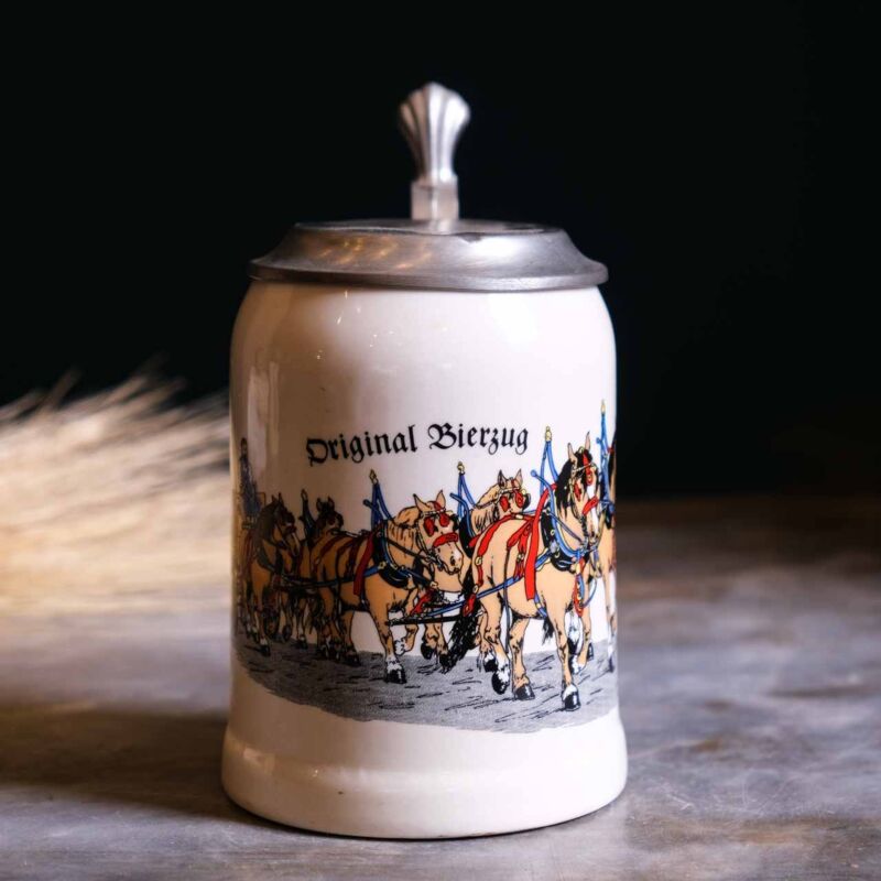 Vintage Seramik Bira Bardağı KOH5