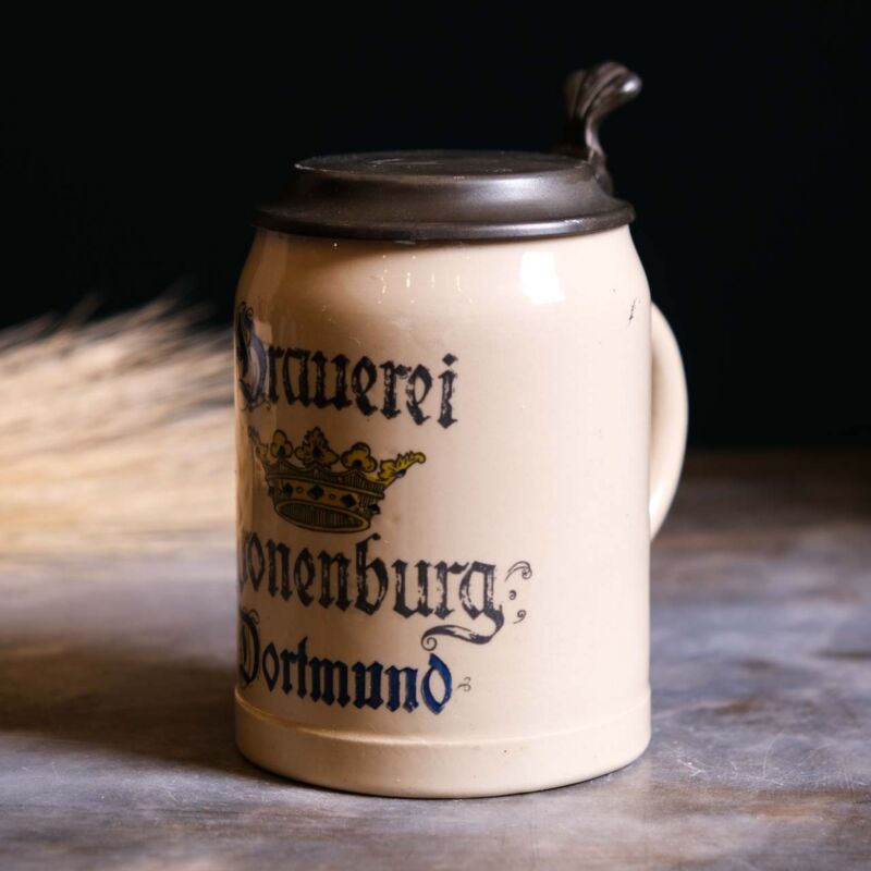 Vintage Seramik Bira Bardağı KOH6