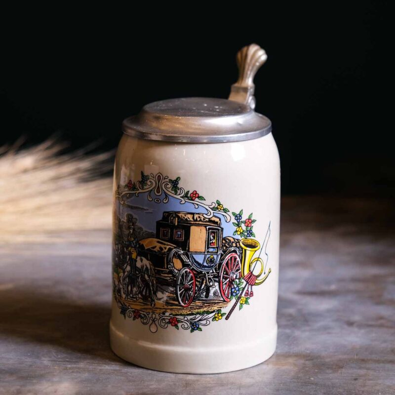 Vintage Seramik Bira Bardagi KOH7