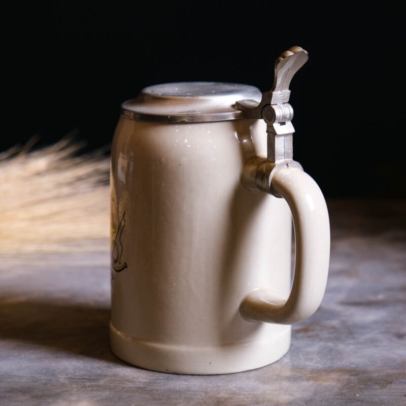 Vintage Seramik Bira Bardagi KOH7