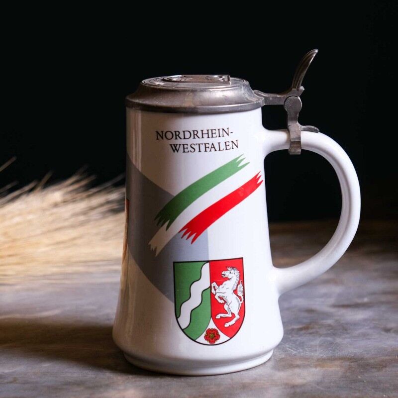 Vintage Seramik Bira Bardağı POS1