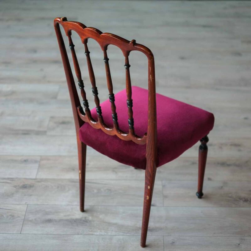 Vintage Ahşap Sandalye PUD2