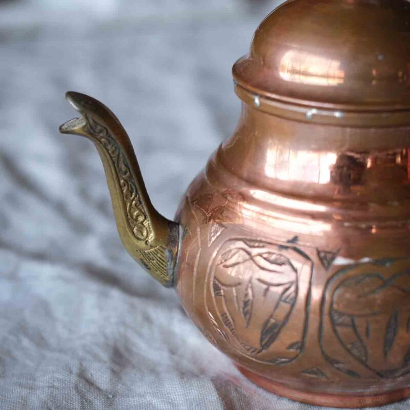 Vintage Bakır Demlik YUL66