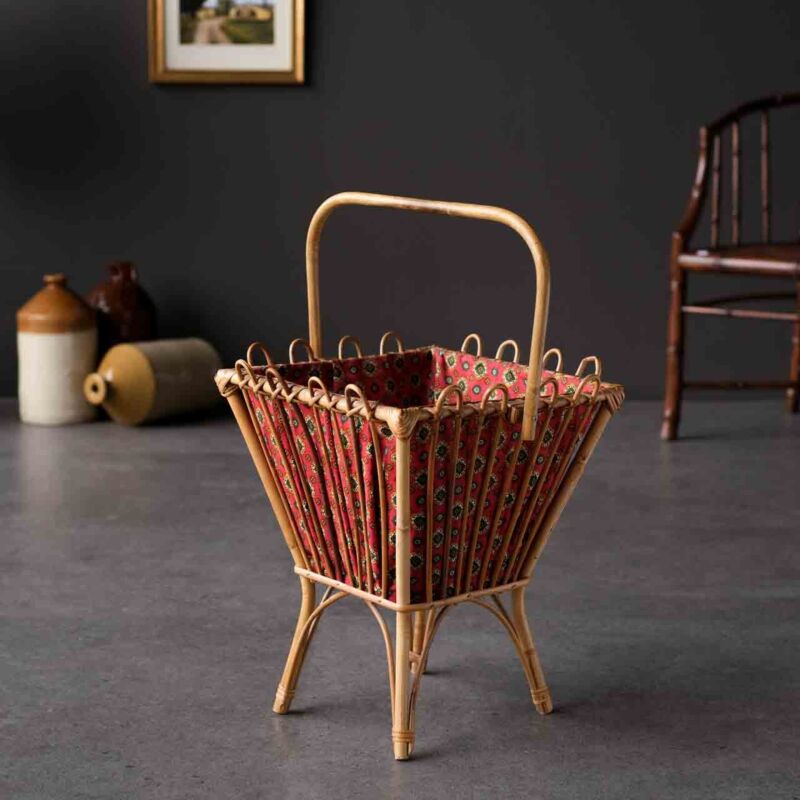 Vintage Bambu Sepet HUG3