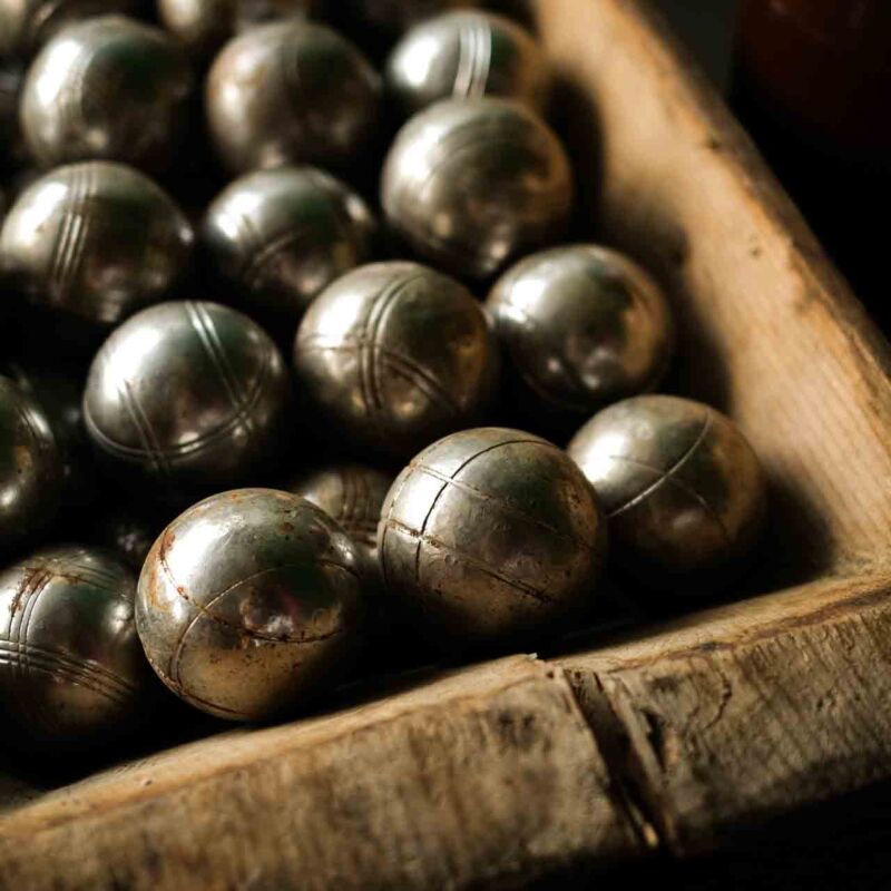 Vintage Bocce Topu YUA9