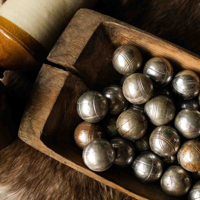 Vintage Bocce Topu YUA9