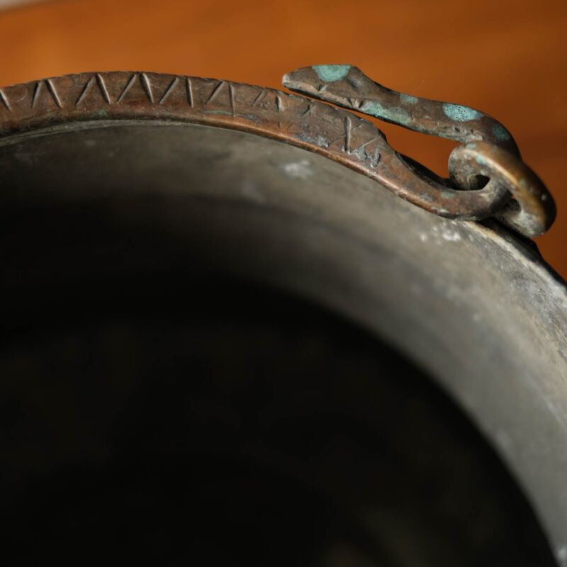 Vintage Büyük Bakır Bakraç CON49