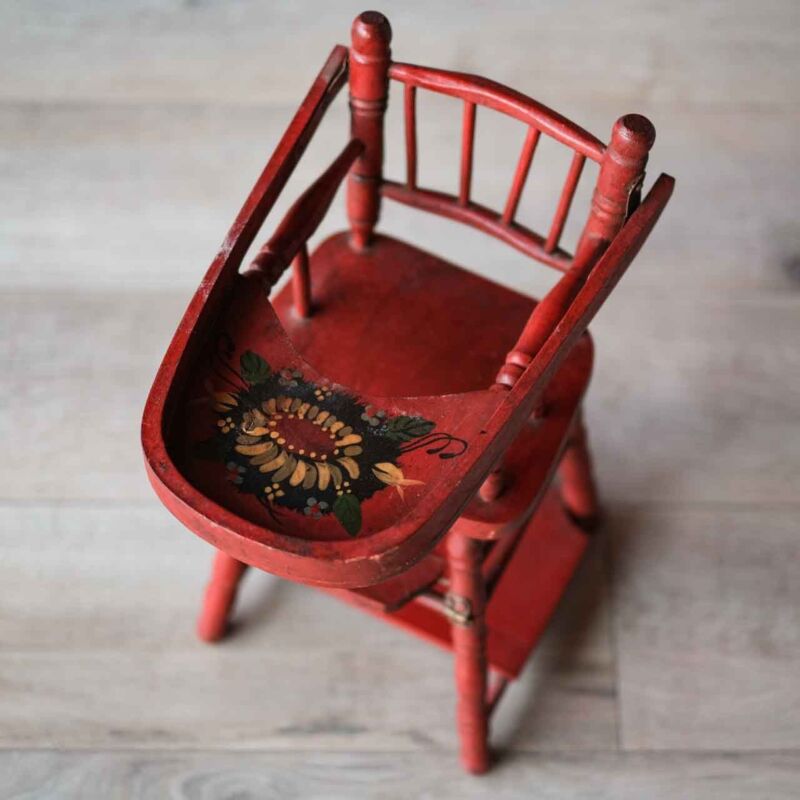 Vintage Oyuncak Mama Sandalyesi PUD60