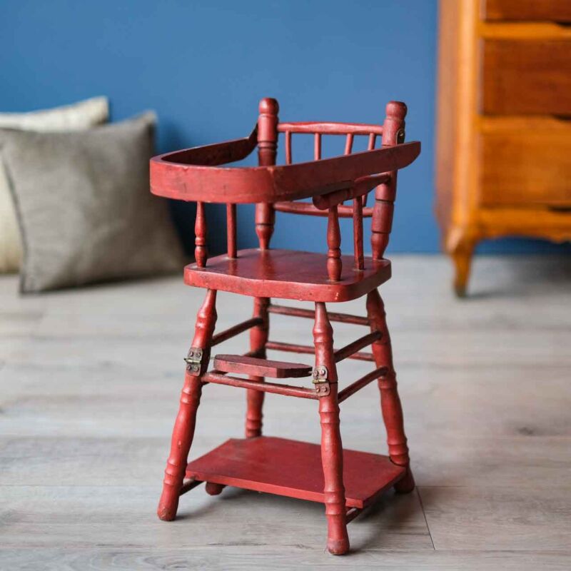 Vintage Oyuncak Mama Sandalyesi PUD60