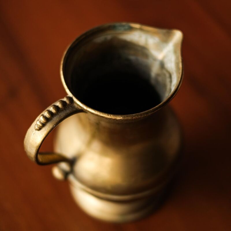 Vintage Pirinç Dekoratif Obje ZEZ14 