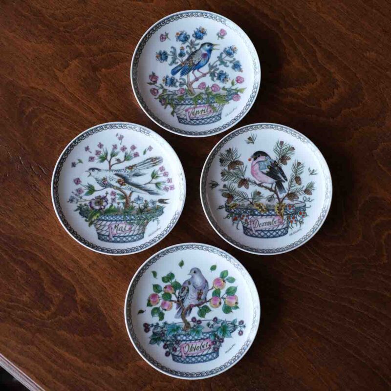 Vintage Porselen Duvar Tabağı  GUB10