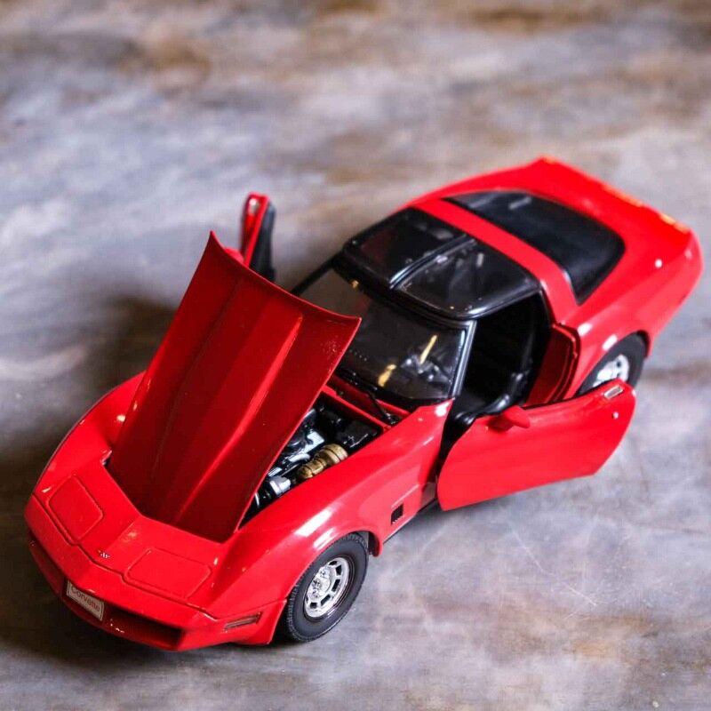 Welly 1982 Chevrolet Corvette Maket Araba TAL7