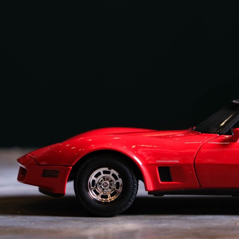 Welly 1982 Chevrolet Corvette Maket Araba TAL7