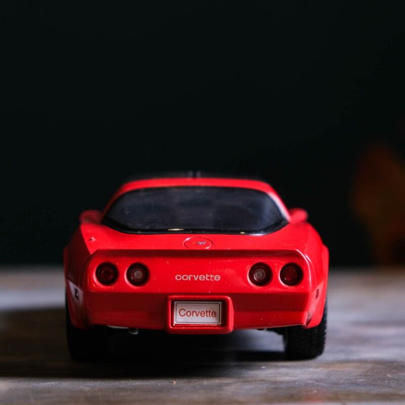 Welly 1982 Chevrolet Corvette Maket Araba TAL7