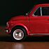 Burago Fiat 500 LOU18
