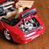 Burago Porsche 911 Carrera Cabriet 1993-LOU13