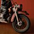 Dekoratif Retro Motorcu YEW76