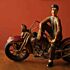 Dekoratif Retro Motorcu YEW77