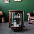 Vintage Yuvarlak Vitrin AVE3