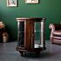 Vintage Yuvarlak Vitrin AVE3